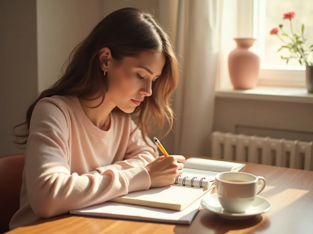 Journaling for emotional processing during perimenopause